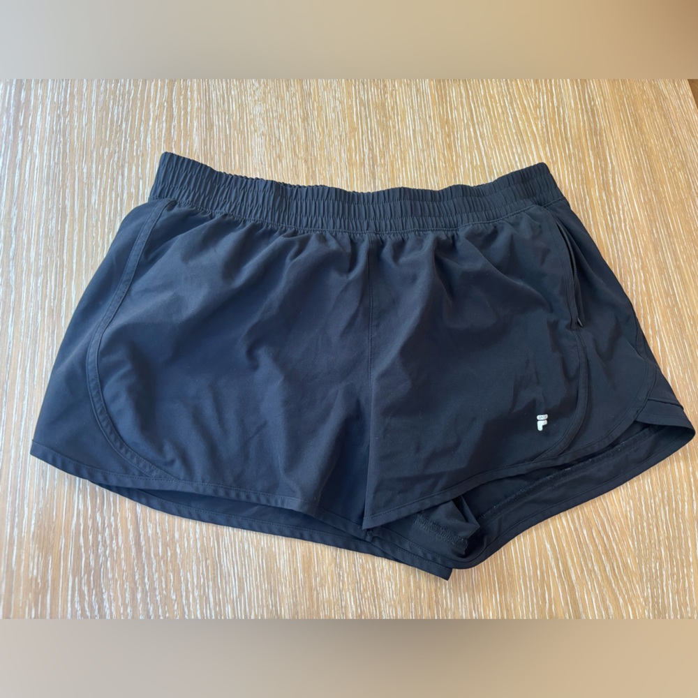 Fila Black Athletic Shorts